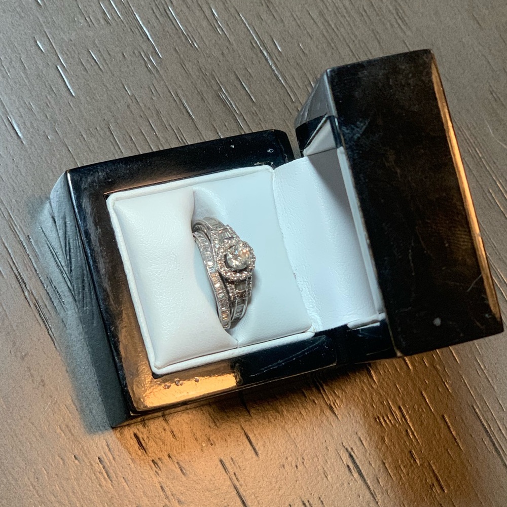 SOLD ——-   Wedding set